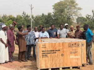Ejura Sekyedumase Municipality Launches Ultra-Modern Self-Cleaning Solar-Powered Street Lighting Project