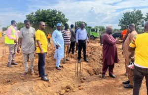 Ejura 24-Hour Economy Market Takes Shape as MCE and MP Inspect Construction Progress